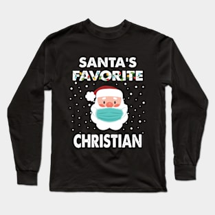 Santa Favorite Christian Long Sleeve T-Shirt